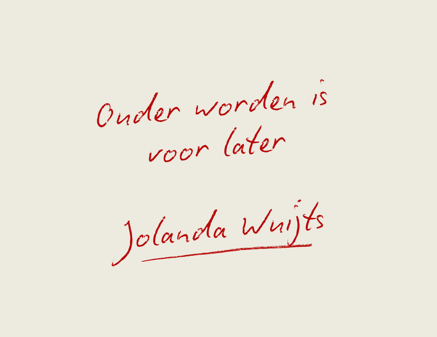 ‘Ouder worden is voor later’, ervaringsverhaal (oud) deelnemer